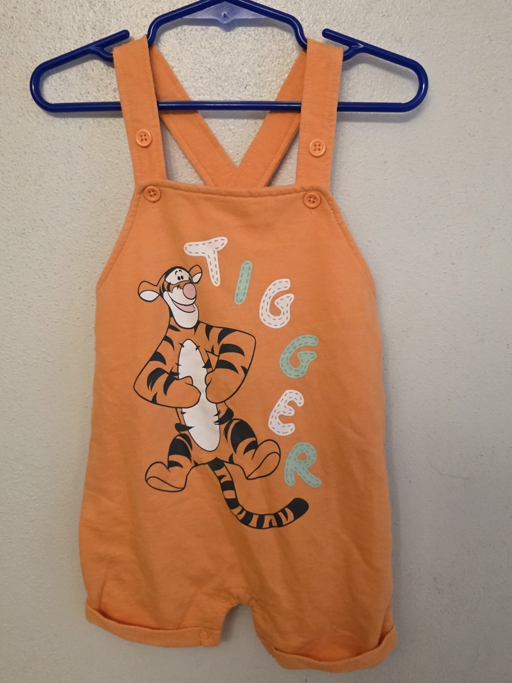 Disney Baby Tigger Orange Romper 18M | Summer One‑Piece